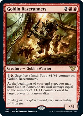 Goblin Razerunners Card Front