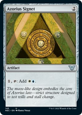 Azorius Signet Card Front