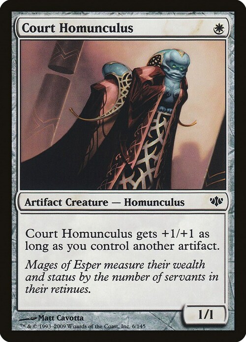 Court Homunculus Card Front