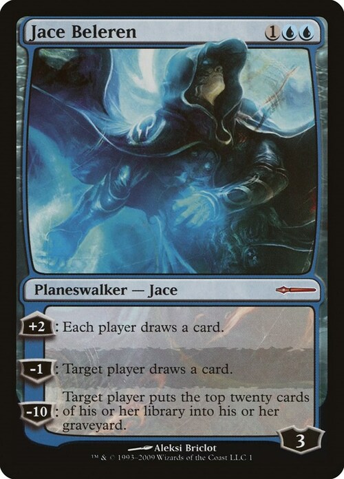 Jace Beleren Card Front