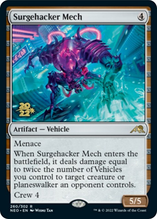 Surgehacker Mech Card Front