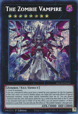 The Zombie Vampire Card Front