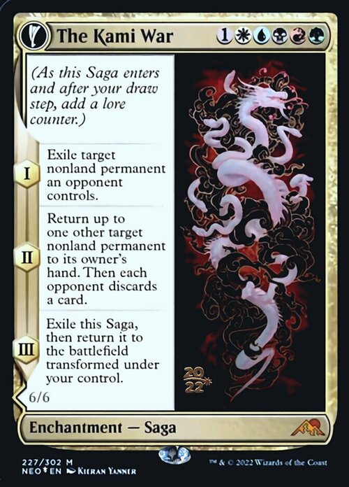 The Kami War // O-Kagachi Made Manifest Card Front