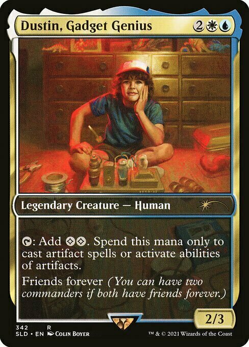 Dustin, Gadget Genius Card Front