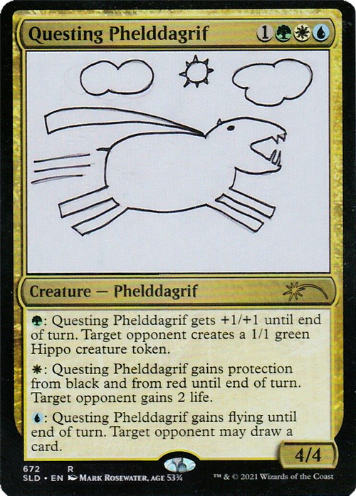 Questing Phelddagrif Card Front