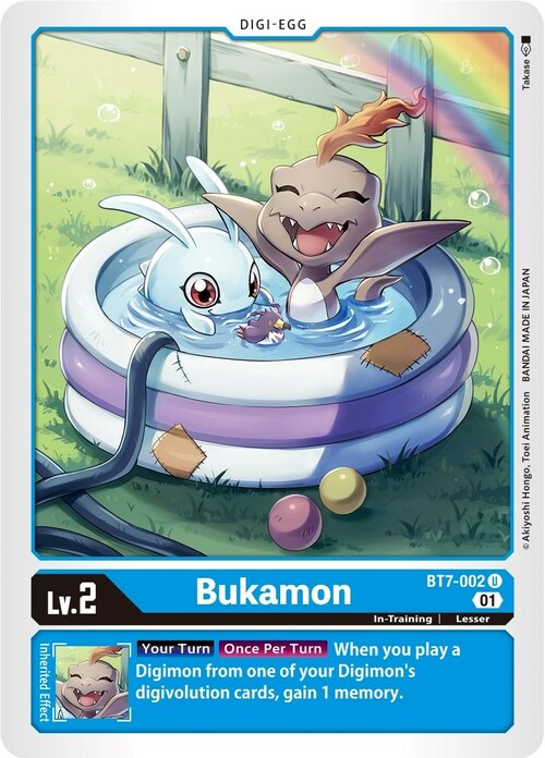 Bukamon Card Front