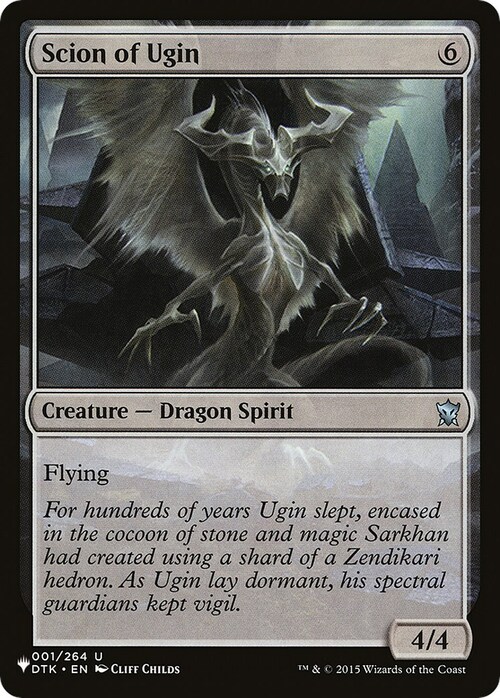 Scion of Ugin Card Front