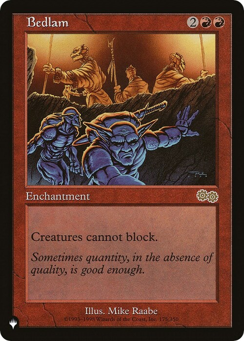 Bedlam Card Front