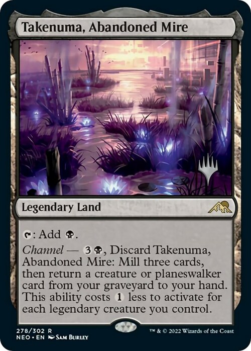 Takenuma, Abandoned Mire Card Front