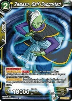 Zamasu, Self-Supported Card Front