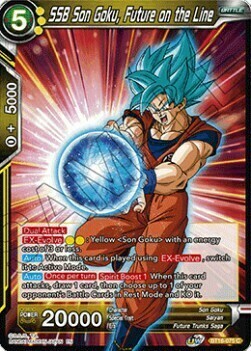 SSB Son Goku, Future on the Line Card Front