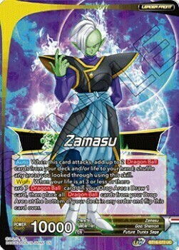 Zamasu // SS Rose Goku Black, Wishes Fulfilled Card Front