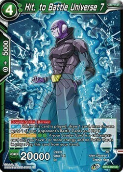 Hit, to Battle Universe 7 Card Front