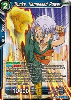 Trunks, Harnessed Power Card Front