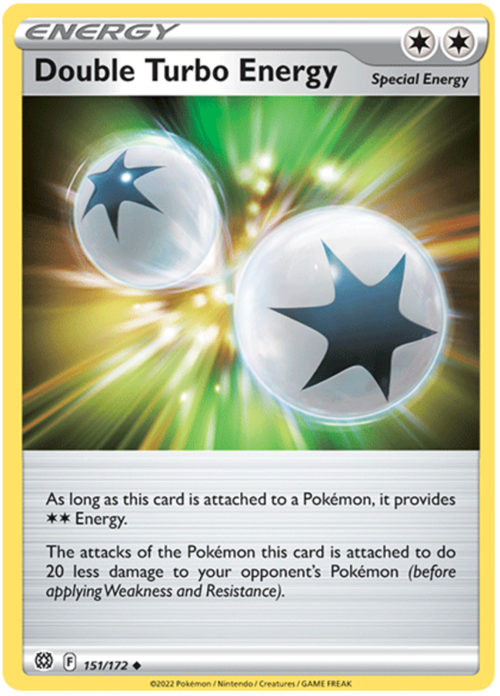 Double Turbo Energy Card Front