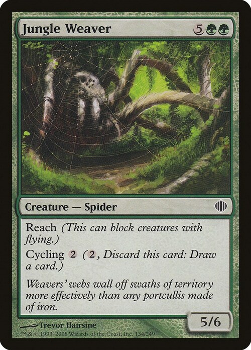 Jungle Weaver Card Front