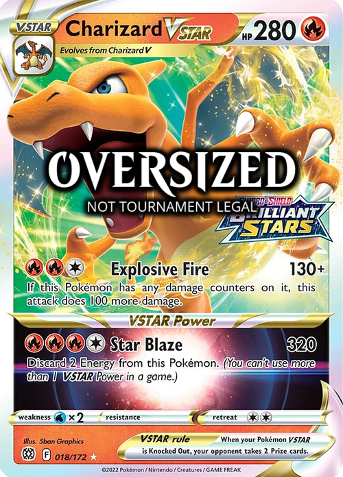 Charizard VSTAR Card Front