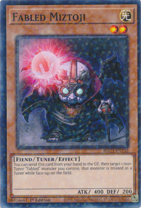 Fabled Miztoji Card Front