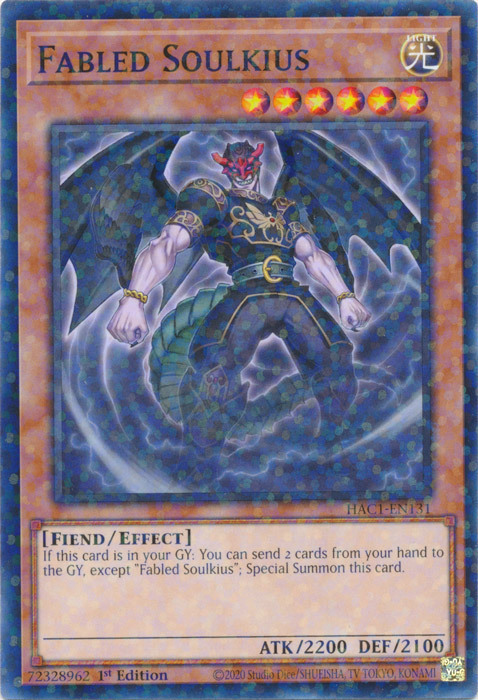 Fabled Soulkius Card Front