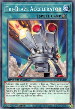 Tri-Blaze Accelerator Card Front