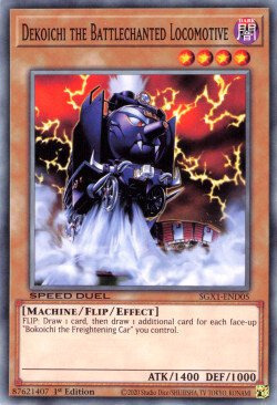 Dekoichi the Battlechanted Locomotive Card Front