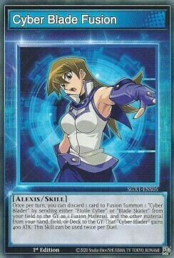 Cyber Blade Fusion Card Front