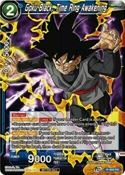 Goku Black, Time Ring Awakening Card Front