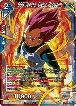 SSG Vegeta, Divine Restraint Card Front