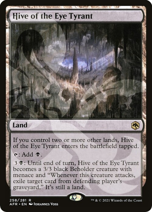 Hive of the Eye Tyrant Card Front