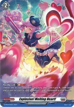 Explosive! Melting Heart! Card Front