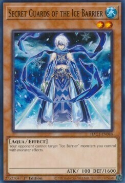 Secret Guards of the Ice Barrier Card Front