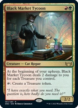 Black Market Tycoon Card Front