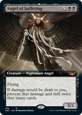 Angel of Suffering Card Front