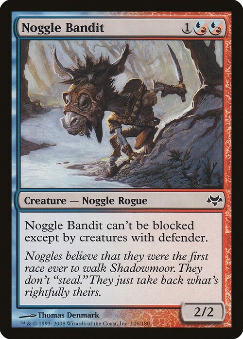 Noggle Bandit Card Front