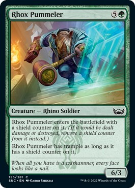 Rhox Pummeler Card Front