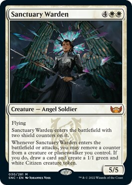 Sanctuary Warden Card Front