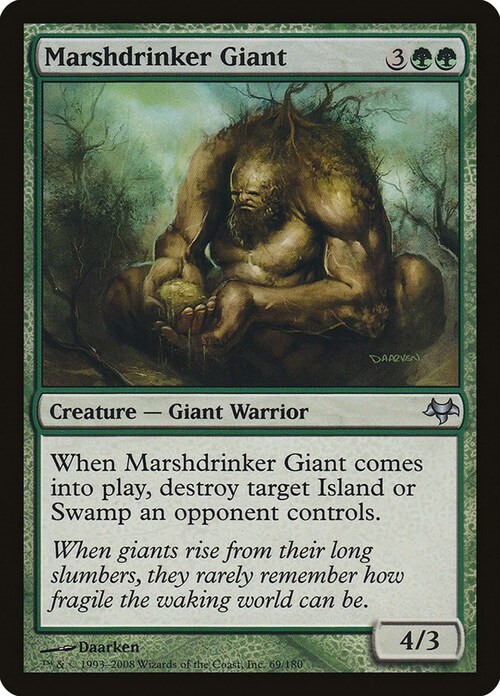 Marshdrinker Giant Card Front