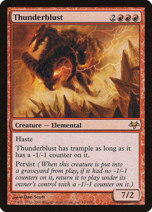 Thunderblust Card Front