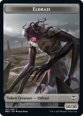 Eldrazi // Human Soldier Card Front