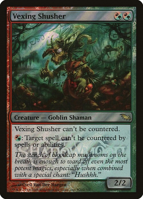 Vexing Shusher Card Front