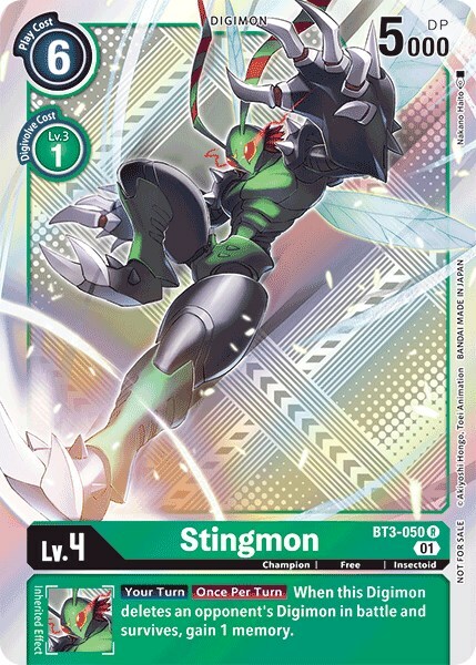 Stingmon Card Front