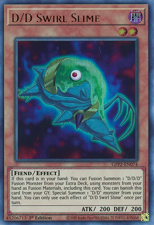 D/D Swirl Slime Card Front