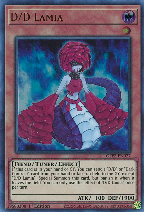 D/D Lamia Card Front