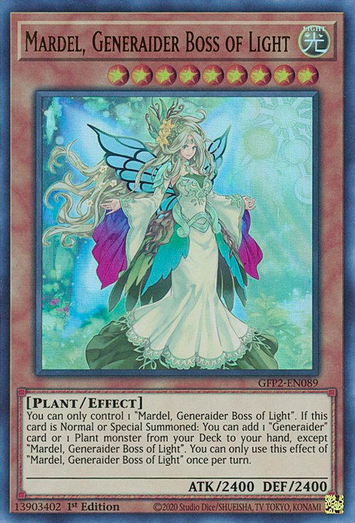 Mardel, Generaider Boss of Light Card Front