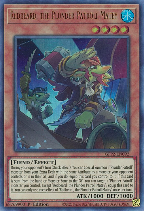 Redbeard, the Plunder Patroll Matey Card Front