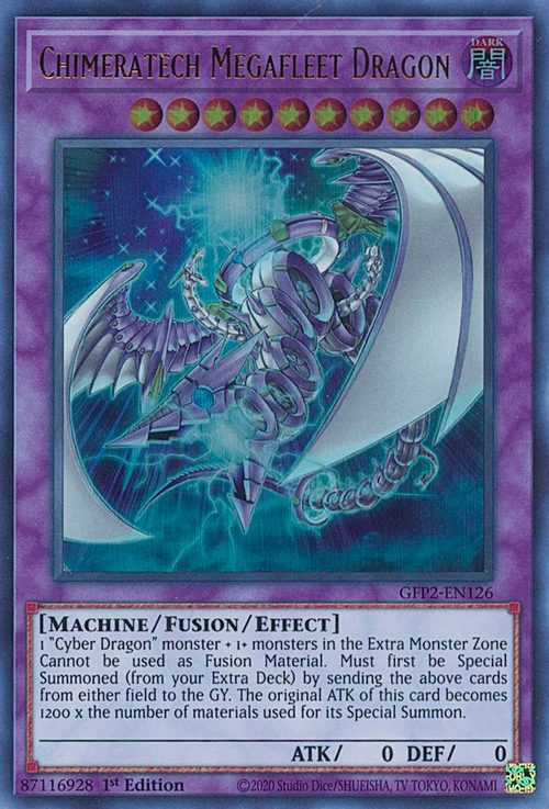 Chimeratech Megafleet Dragon Card Front