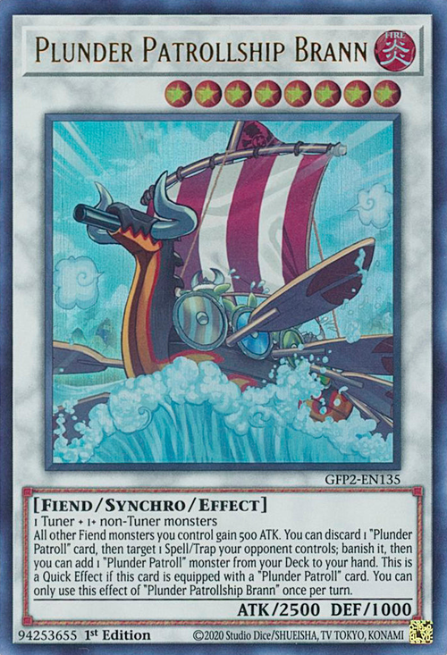 Plunder Patrollship Brann Card Front