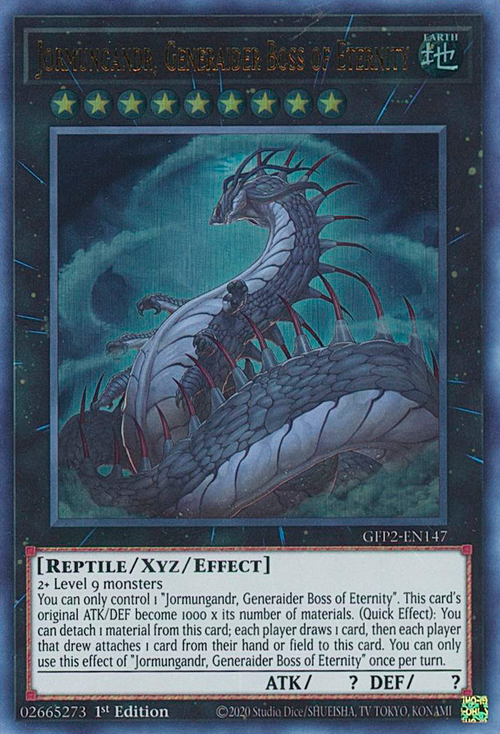 Jormungandr, Generaider Boss of Eternity Card Front