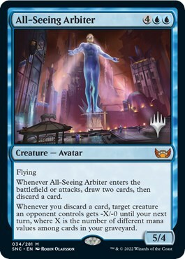 All-Seeing Arbiter Card Front