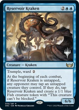 Reservoir Kraken Card Front